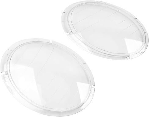 Cndoci37 Car Clear Left & Right Side Headlight Headlamp Shell Cover, Front Lighting Lamp Headlight Assembly Shell for BMW For MINI COOPER R50 R52 R53 2001-2006, Left & Right in Saudi Arabia