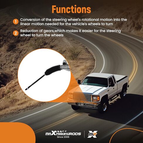maXpeedingrods Hydraulic Power Steering Rack and Pinion Assembly for Ford Focus 2006-2011, L4 2.0L 2.3L, Replace# 22-2004 6S4Z3504A in Saudi Arabia