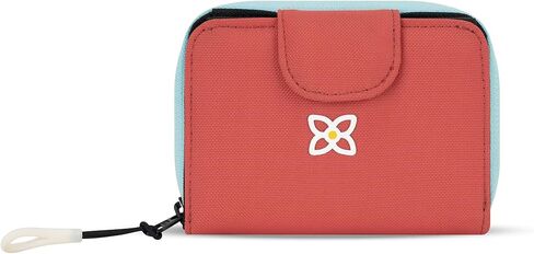 Sherpani Barcelona, Nylon Bifold Zipper Pocket Wallet for Women, Travel Bag, RFID Protection in Saudi Arabia