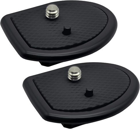 2 Pack 50mm Camera Quick Release Plate with 1/4 "-20 Camera Screw, Tripod Mount Plate Fits Arca Swiss Standard Type Clamp for Camera Tripod Ball Head Ballhead (PU50) in Saudi Arabia