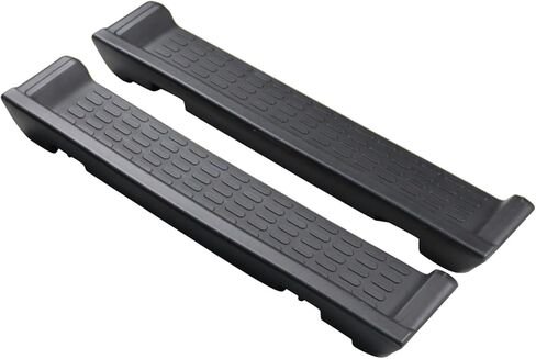 2PCS Side Step Running Board Compatible with 1997-2006 TJ Wrangler 2.4L 4.0L L6 Gas Side Step Nerf Bar Black PW4511 in Saudi Arabia