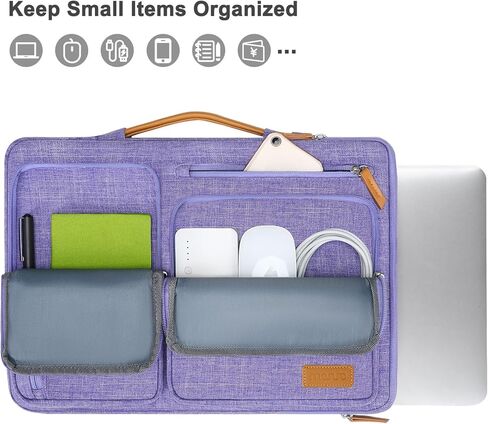 MOSISO Compatible with MacBook Air 13 inch Case 2024-2022 M3 A3113 M2 A2681 Touch ID, Plastic Hard Case&Keyboard Skin&Screen Film&Type C Adapter for MacBook Air 13.6 inch&Bag, Imperial Purple&Purple in Saudi Arabia