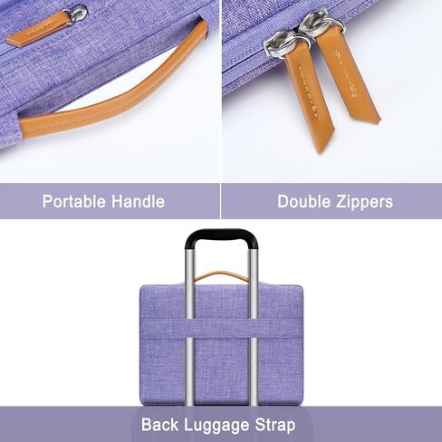 MOSISO Compatible with MacBook Air 13 inch Case 2024-2022 M3 A3113 M2 A2681 Touch ID, Plastic Hard Case&Keyboard Skin&Screen Film&Type C Adapter for MacBook Air 13.6 inch&Bag, Imperial Purple&Purple in Saudi Arabia
