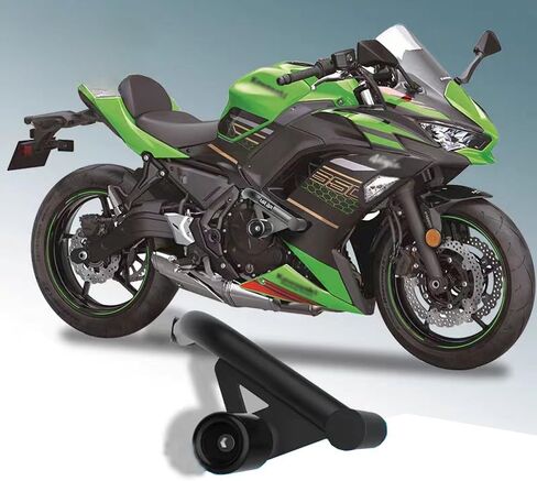 لـ Ninja ninja650 Ninja 650 واقي المحرك الوفير z650 Z650 شريط حماية المنافسة محرك مضاد للسقوط تعديل شريط حماية المحرك (Ninja650/Z650) in Saudi Arabia