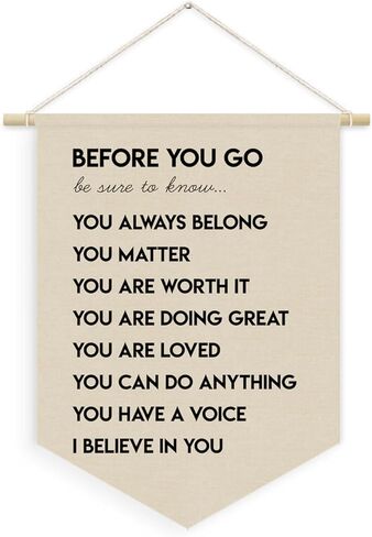 XYDEG I'm So Glad You're Here Welcome Sign Banner,Therapy Office Decor Classroom Decor Classroom Decorations,Welcome Sign For Classroom,Therapist Gifts in Kuwait