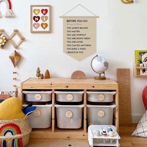 XYDEG I'm So Glad You're Here Welcome Sign Banner,Therapy Office Decor Classroom Decor Classroom Decorations,Welcome Sign For Classroom,Therapist Gifts in Kuwait