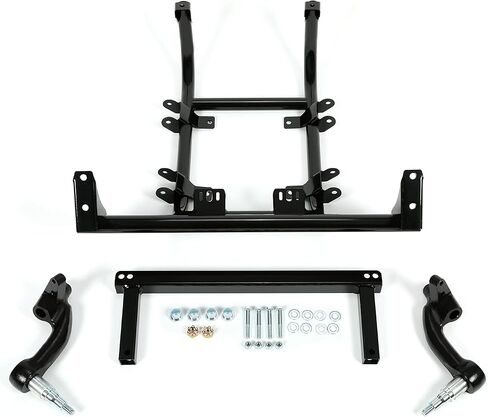 6" Golf Cart Spindle Lift Kit Compatible with 2017-Up Yamaha Drive 2 Gas Heavy Duty Alloy Steel in Black in Saudi Arabia