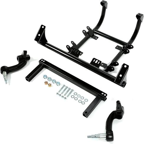 6" Golf Cart Spindle Lift Kit Compatible with 2017-Up Yamaha Drive 2 Gas Heavy Duty Alloy Steel in Black in Saudi Arabia