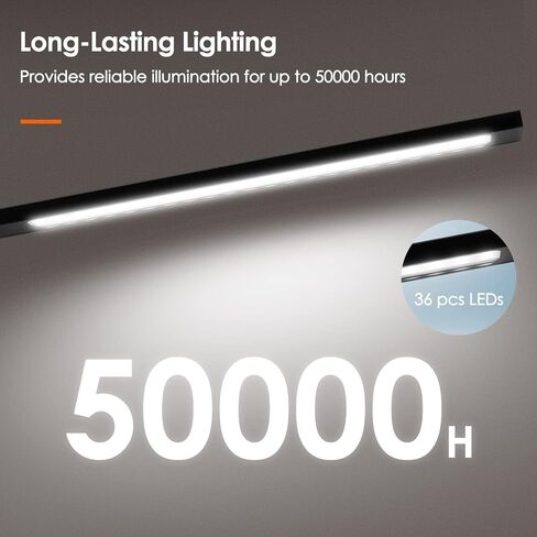 LED Desk Lamp, Eye-Caring Table Lamp with 3 Brightness Levels, Touch Control and Memory Function, Foldable Reading Lamp for Home Office Bedroom Study, 8W, 4000K, Black in Saudi Arabia