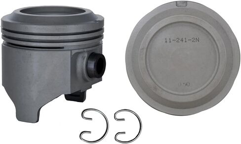 Set of 4 Dish Top Pistons for 81-84 Toyota 2.4L/2366 22R,22RE,22REC | 1.00mm (.040 Oversized) | 93.00mm Bore Diameter in Saudi Arabia