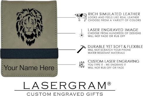 حافظة صغيرة من LaserGram مع مفكرة وقلم، وعلم الأشعة، ونقش شخصي متضمن (أزرق مخضر) in Saudi Arabia