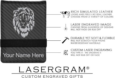 حافظة صغيرة من LaserGram مع مفكرة وقلم، أرنب، نقش شخصي متضمن (بني داكن) in Saudi Arabia