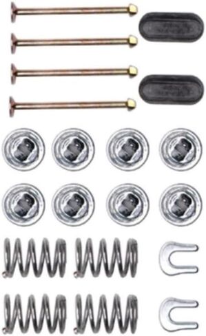 KarParts360 For Chrysler Town & Country 1992 1993 1994 1995 Brake Shoe Hold-Down Spring Kit | Rear | Gold Classification in Saudi Arabia