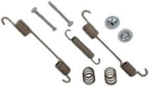 KarParts360 For GMC Savana 4500 2019 Parking Brake Hold Down Springs | Rear | With Pins | 1.97 inches / 50 millimeters Required Shoe Width | 4.46 inches / 113.3 millimeters Required Shoe Length in Saudi Arabia
