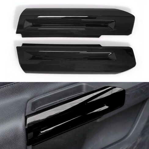YINGTUU for Ford Mustang 2015-2020 2021 2022 2023 Accessories Interior Stickers Steering Wheel Cover Decals Trim (Glossy Black) in Saudi Arabia