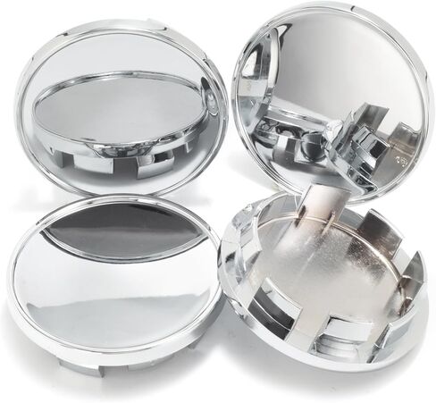 4Pcs 2.6in / 66mm Car Wheel Center Caps for 2016-2017 Jetta 2016-2017 Passat 2016-2017 Tiguan​ 3B7601171 3BD601171 Chrome Outer 2.6 in, Inner 2.38 in Snap-On Hub Caps in Saudi Arabia