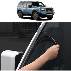Waterproof Windproof Window Sealing Accessories Suitable for 2024 2025 Toyota Land Cruiser 250 1958 Prado LC250 Front Windshield Silicone Strip Upgrade Modification 2025 Land Cruiser Accessories in Kuwait