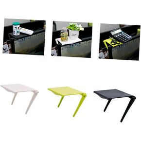 Computer Accessories for Desk White Monitor Riser Lcd Display Shelf Screen Storage Bracket Desk Organization in Saudi Arabia