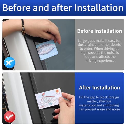 Waterproof Windproof Window Sealing Accessories Suitable for 2024 2025 Toyota Land Cruiser 250 1958 Prado LC250 Front Windshield Silicone Strip Upgrade Modification 2025 Land Cruiser Accessories in Kuwait