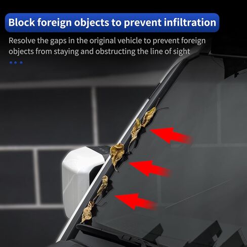 Waterproof Windproof Window Sealing Accessories Suitable for 2024 2025 Toyota Land Cruiser 250 1958 Prado LC250 Front Windshield Silicone Strip Upgrade Modification 2025 Land Cruiser Accessories in Kuwait