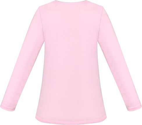 تي شيرت أبيض بأكمام طويلة للفتيات من Sunny Fashion، مزين بترتر قوس قزح ونجمة in Kuwait