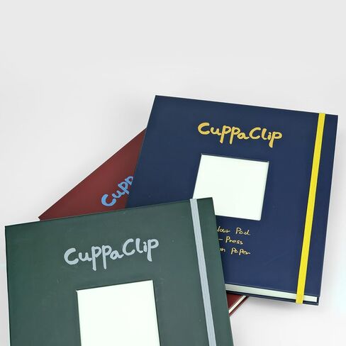 CuppaClip ألوان مائية ورقة غطاء الوسادة التوضيح لب القطن الخالص الضغط البارد 300GSM كتاب ألوان مائية خالية من الأحماض (الأزرق الداكن) in Kuwait
