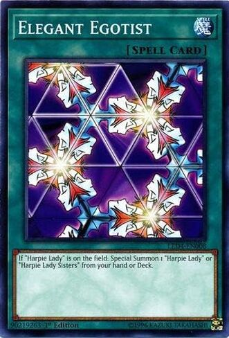 Yu-Gi-Oh! - Elegant Egotist - LED4-EN008 - Legendary Duelists: Sisters of The Rose - 1st Edition - Common in Saudi Arabia