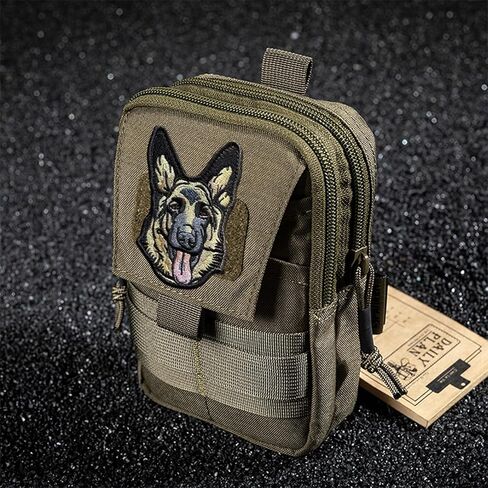 German Shepherd Morale Tactical Patch Embroidery Patches Hook and Loop for DIY Crafts Hats Clothes Backpacks in Saudi Arabia