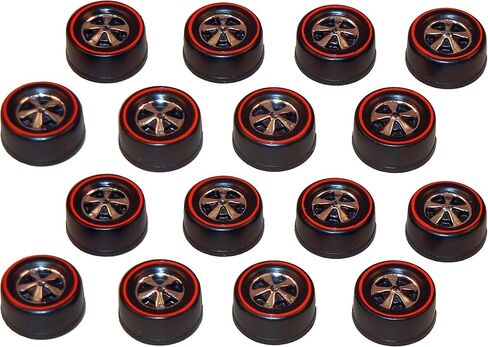 16 Brightvision Redline Wheels,6 Medium Deep Dish Bright Chrome Bearing Style in Saudi Arabia