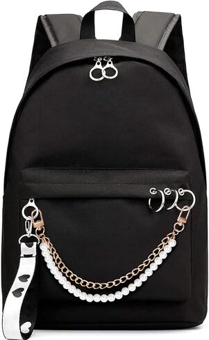 HINZIC 2pcs Pearl Purse Chain, Silver Gold Handbag Charm Extender, Short Handle Metal Shoulder Crossbody Bag Strap Replacement Accessories for Women in Saudi Arabia