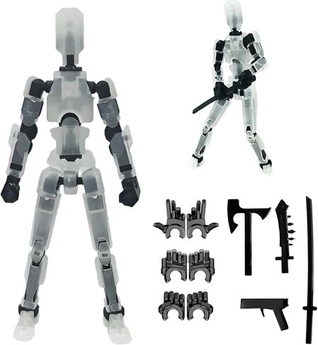 2025 New Titan 13 Action Figure, Multi-Jointed Movable Robot Action Figures, 3D Printed Action Figure Nova 13 Figure, 13 Action Figures Desktop Decorations for Kids Adult (5pcs) in Saudi Arabia