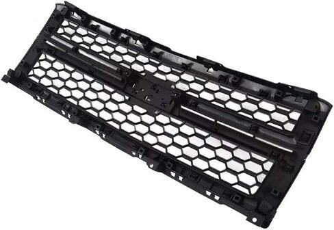 Glossy Black Front Grille Compatible with 2014 2015 Chevrolet Silverado 1500 in Kuwait