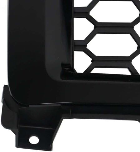 Glossy Black Front Grille Compatible with 2014 2015 Chevrolet Silverado 1500 in Kuwait