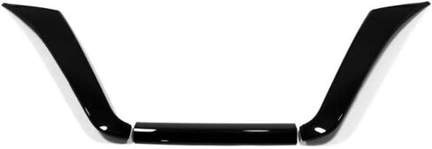 Car Accessories Fit for Nissan Altima 2019-2022 ABS Exterior Front Grill Frame Cover Trim 3PCS set （Glossy Black） in Saudi Arabia