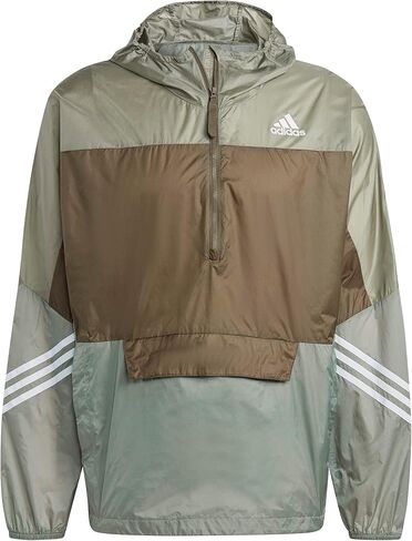adidas Men's Back-to-School Wind.rdy Hooded Anorak in Kuwait