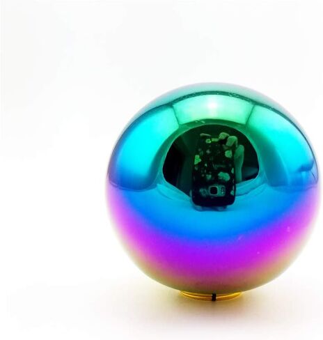 Tuning Gear Shift Knob Car Shifter Lever Universal Colorful Ball Style Fit for Manual/Automatic Neo Chrome in Saudi Arabia