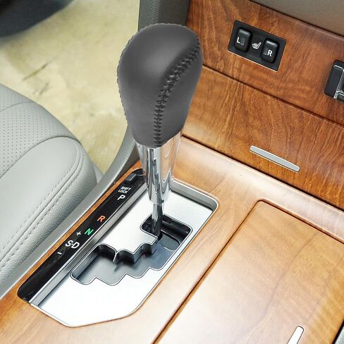ramuel Gear Shift Knob Compatible with Toyota RAV4 4th 2013 2014 2015 2016 2017 2018 Automotive Automatic Transmission Handle, Replacement Head Shifter Knob (Black Carbon Fiber Texture) in Saudi Arabia