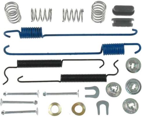 KarParts360 لسيارة تشيفي إكوينوكس 2005 2006 لقمة فرامل طقم زنبركي خلفي | الينابيع الملونة | تصنيف الذهب in Saudi Arabia