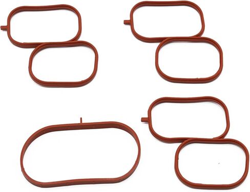 Upper Intake Plenum Gasket Set Compatible with Nissan Frontier Nv1500 Nv2500 Nv3500 Pathfinder Xterra Equator V6 4.0L 2011 2012 2013 2014 2015 2016 2017 2018 2019 Replace# Ms96943 in Saudi Arabia