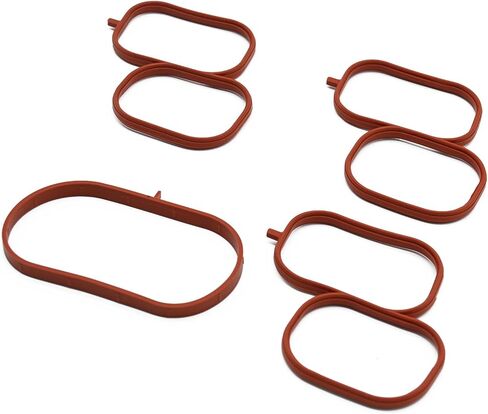 Upper Intake Plenum Gasket Set Compatible with Nissan Frontier Nv1500 Nv2500 Nv3500 Pathfinder Xterra Equator V6 4.0L 2011 2012 2013 2014 2015 2016 2017 2018 2019 Replace# Ms96943 in Saudi Arabia
