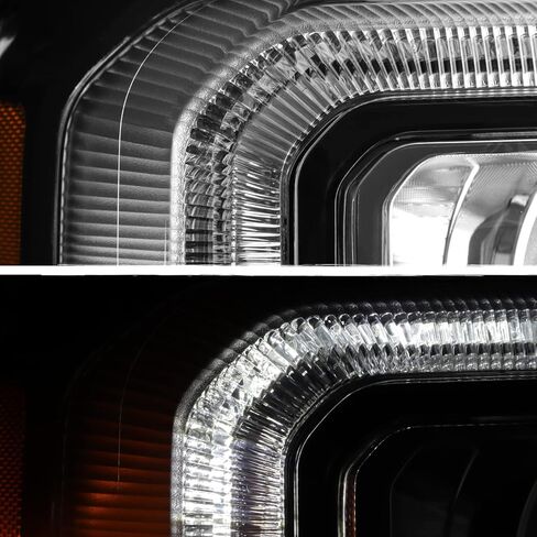 AKKON - Fit 2016-2019 GMC Sierra [HID/Xenon Model] w/LED DRL Projector Headlights Lamps OE Style Right Passenger in Saudi Arabia