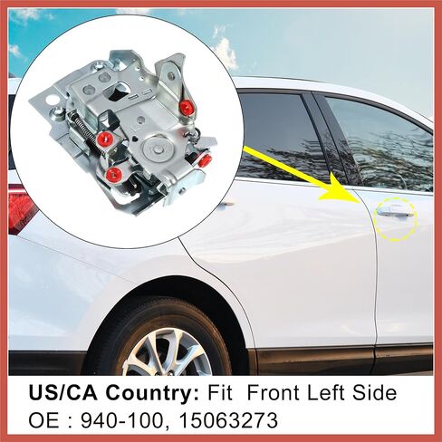 ACROPIX Front Left Side Door Latch Lock Actuator Assembly for Chevrolet Astro 1992-2005 4.3L for GMC Safari 1992-2005 4.3L 940-100 15063273 16633929 Car Parts in Saudi Arabia