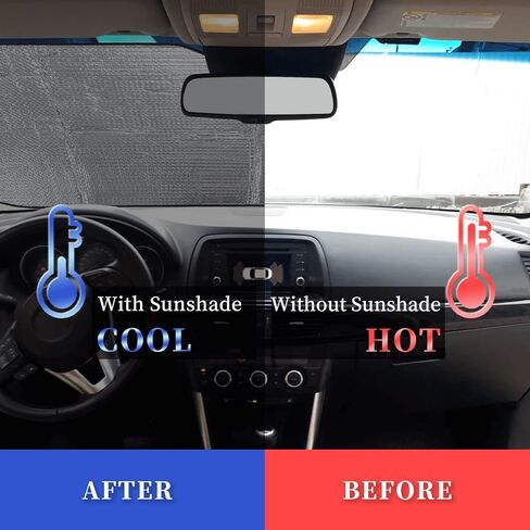 Generic Car Windshield Sunshade, Foldable Sun Visor, Religious Christian Faith Jesus 7, UV Ray Protector, Universal/Standard Size, Medium in Saudi Arabia