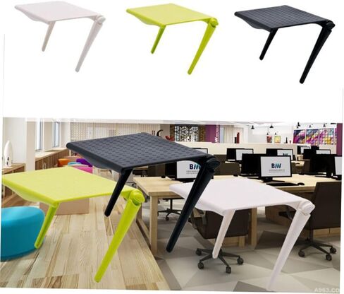 Computer Accessories for Desk White Monitor Riser Lcd Display Shelf Screen Storage Bracket Desk Organization in Saudi Arabia
