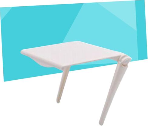 Computer Accessories for Desk White Monitor Riser Lcd Display Shelf Screen Storage Bracket Desk Organization in Saudi Arabia