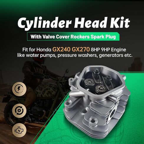 Cylinder Head fit for Honda GX160 GX200 GX220, for Coleman CT200 CT200U Lawn Mower Engine in Saudi Arabia
