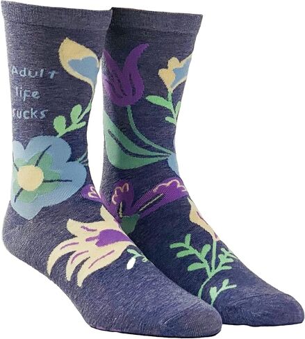 مجنون الكلب تي شيرت المرأة الشتائم يساعد الجوارب مضحك لعنة كلمة شقي الساخرة الزهور الأحذية in Kuwait