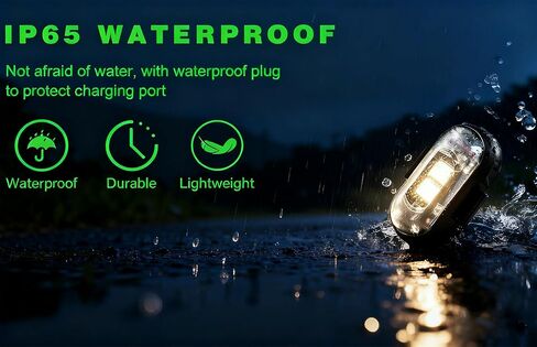 أضواء وامضة لاسلكية صغيرة LED مع جهاز تحكم عن بعد للسيارة، أضواء تحت الوهج للدراجة الترابية، دراجة كهربائية، 8 ألوان، مغناطيسي IP65 للسيارة الداخلية، الدراجة النارية، التخييم، المنزل، ديكور الحفلات in Kuwait