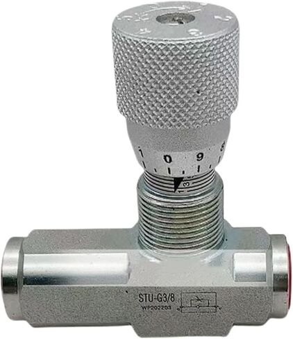 Hydraulic Two-Way Throttle Valve Throttle Valve G1/4 G3/8 Hydraulic Cylinder Bidirectional Speed Regulation Tube(G3-4) in Saudi Arabia
