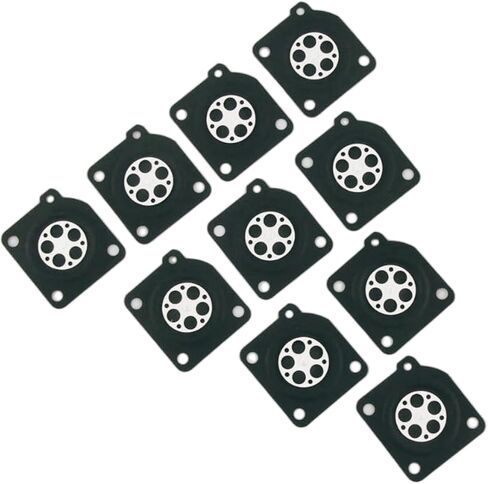 10 قطعة A015010 A015047 المكربن ​​قياس غشاء الحجاب الحاجز يناسب فرش القواطع C1U RB C1Q منظماته in Saudi Arabia